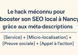 Booster son SEO a Nancy