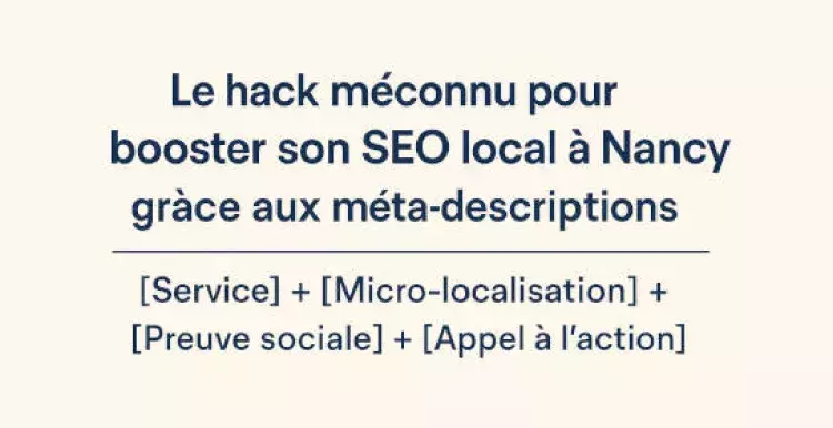Booster son SEO a Nancy