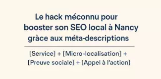 Booster son SEO a Nancy Booster son SEO a Nancy
